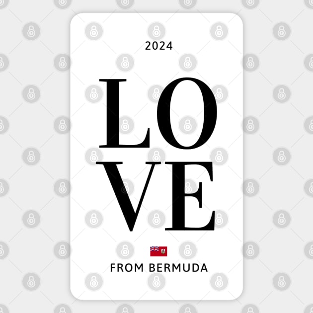 Love from bermuda 2024 Magnet by la chataigne qui vole ⭐⭐⭐⭐⭐